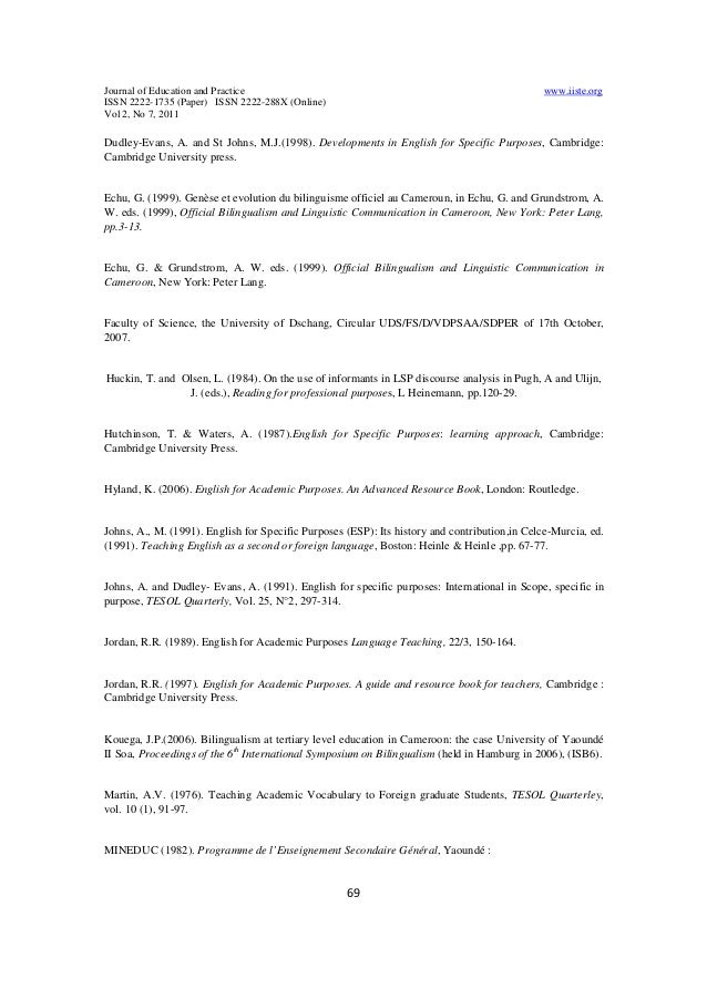 English For Academic Purposes An Advanced Resource Book